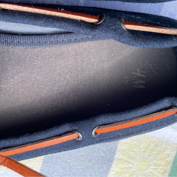 EUC H&M men’s loafers blue size 10 faux suede look - Picture 3 of 6